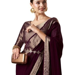 Kanjeevaram Saree With Unstiched Blouse Piece