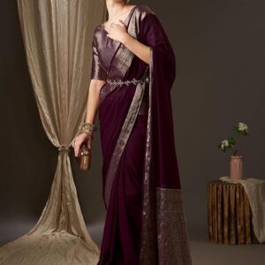 Kanjeevaram Saree With Unstiched Blouse Piece