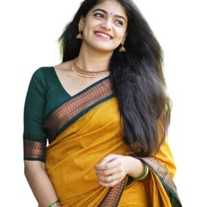 Soft Silk Saree With Blouse Piece